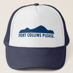 Fort Collins Colorado Truckerkappe