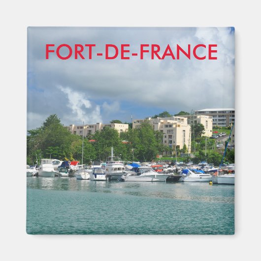 Fort de France, Martinique Magnet (Vorne)