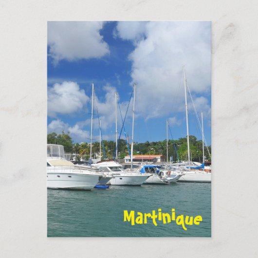 Fort-de-France, Martinique Postkarte (Vorderseite)