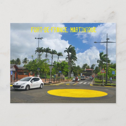 Fort-de-France Martinique Postkarte (Vorderseite)