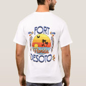 Fort De Soto, Florida T-Shirt (Rückseite)