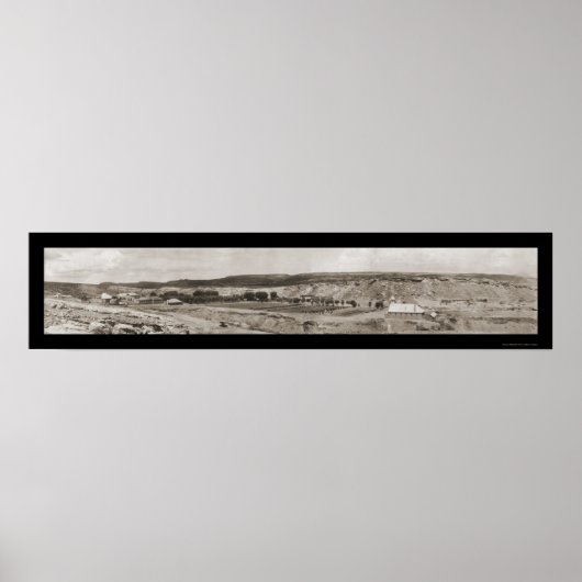 Fort Defiance AZ Foto 1919 Poster (Vorne)