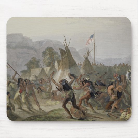 Fort der Mackenzie am 28. August 1833 überziehen Mousepad (Vorne)