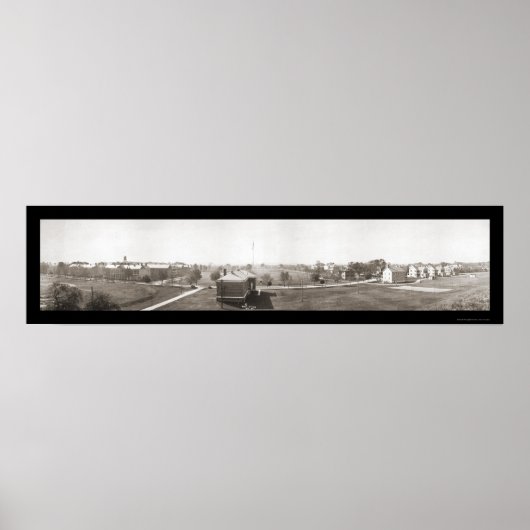 Fort DuPont Delaware Foto 1912 Poster (Vorne)