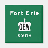 Fort Erie QEW Magnet (Vorne)