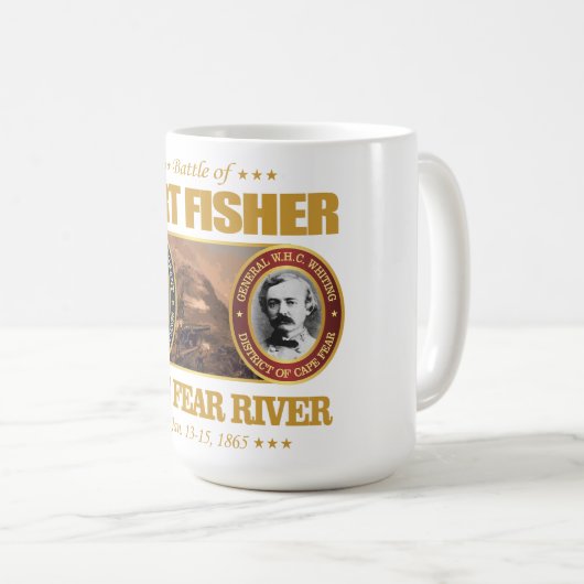 Fort Fisher (FH2) Kaffeetasse (VorderseiteRechts)