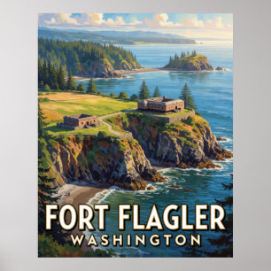 Fort Flagler State Park — Washington Poster