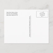 Fort Fred Steele Staat Historisches Ortszeichen Postkarte (Rückseite)