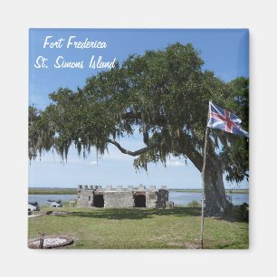 Fort Frederica St. Saint Simons Island Magnet