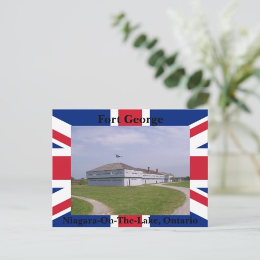 Fort George, Niagara-on-the-Lake, Kanada Postkarte (Stehend Vorderseite)