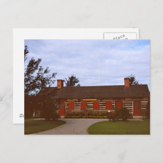Fort George Trading Post Card Postkarte (Vorne/Hinten)