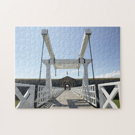 Fort George Zugbridge. Puzzle (Horizontal)