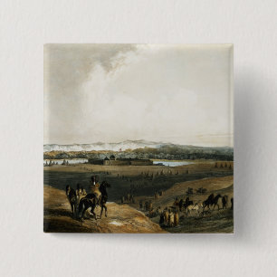 Fort-Gewerkschaft auf dem Missouri, überziehen 28 Button