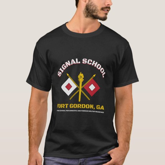 Fort Gordon Signal School T-Shirt (Vorderseite)