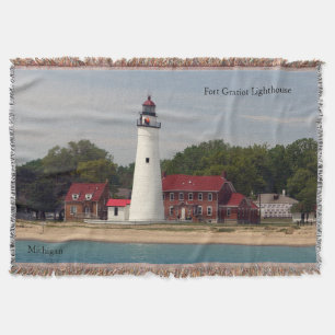 Fort Gratiot Leuchtturm gesponnene Decke