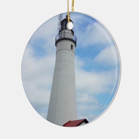 Fort Gratiot Leuchtturm in Michigan Keramik Ornament (Links)