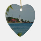 Fort Gratiot Leuchtturm Keramik Ornament (Rechts)