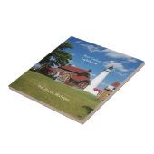 Fort Gratiot Leuchtturmziegel Fliese (Seite)
