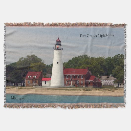 Fort Gratiot Lighthouse-Deckengewebe Decke (Vorderseite)