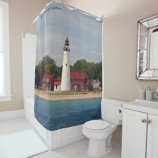 Fort Gratiot Lighthouse Duschvorhang (Beispiel)