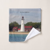 Fort Gratiot Lighthouse Handtuchhandtuch Set (Waschlappen)