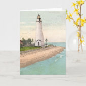 Fort Gratiot Lighthouse Karte (Gelbe Blume)