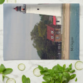 Fort Gratiot Lighthouse Küchentücher (Gefaltet)