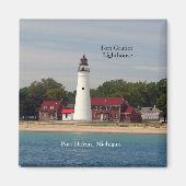 Fort Gratiot Lighthouse Magnet (Vorne)