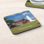 Fort Gratiot Lighthouse Set von 6 Untersetzer aus  (Linke Seite)
