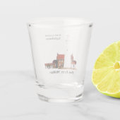 Fort Gratiot Lighthouse Showglas Schnapsglas (Rückseite)