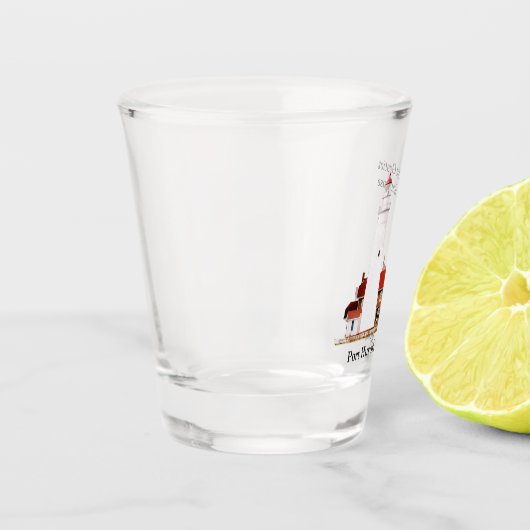 Fort Gratiot Lighthouse Showglas Schnapsglas (Links)