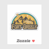 Fort Greely, Alaska Sticker (Blatt)
