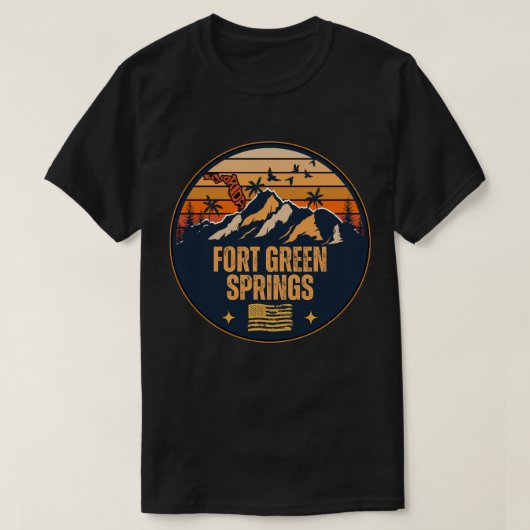 Fort Green Springs, Florida T-Shirt (Design vorne)
