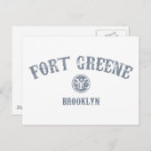 Fort Greene Postkarte (Vorne/Hinten)