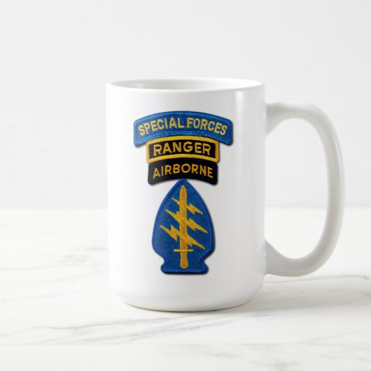Fort Group Green Berets SF Sof SFGA Kaffeetasse (Rechts)