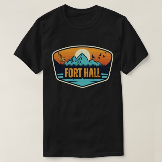 Fort Hall, Idaho T-Shirt (Design vorne)