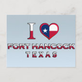 Fort Hancock, Texas Postkarte (Vorderseite)