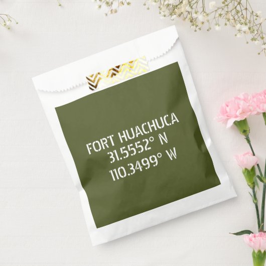 Fort Huachuca Latitude Longitude Geschenktütchen (Versiegelt)