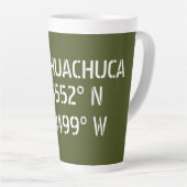 Fort Huachuca Latitude Longitude Milchtasse (Rechte Ecke)