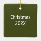 Fort Huachuca Latitude Longitude Personalisiert Keramikornament (Rückseite)