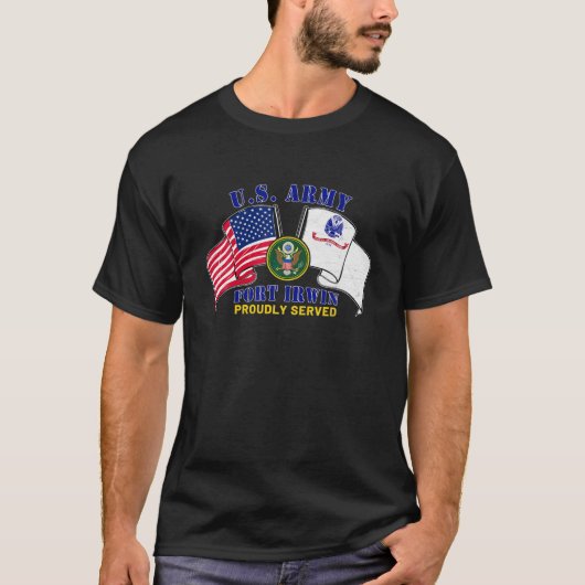Fort Irwin California National Training Centre Ame T-Shirt (Vorderseite)