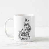 Fort Irwin Kojote-Tasse Kaffeetasse (Links)