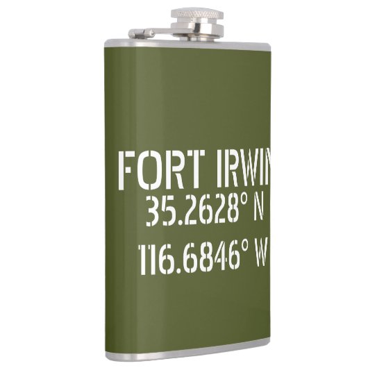 Fort Irwin Latitude Longitude Flachmann (Rechts)