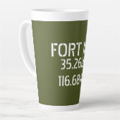 Fort Irwin Latitude Longitude Milchtasse (Linke Ecke)