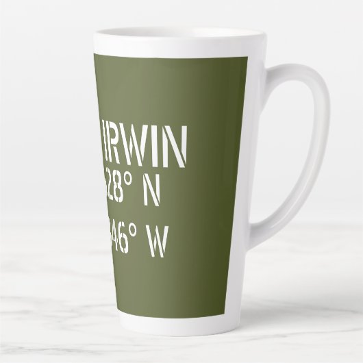 Fort Irwin Latitude Longitude Milchtasse (Rechts)