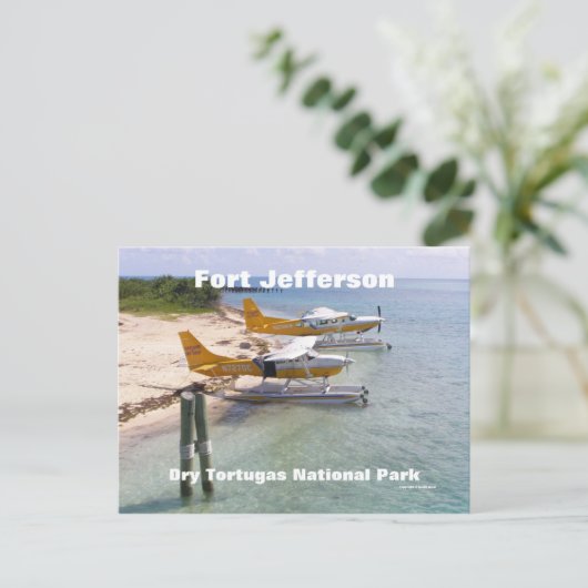 Fort Jefferson, Dry Tortugas National Park Postkarte (Stehend Vorderseite)