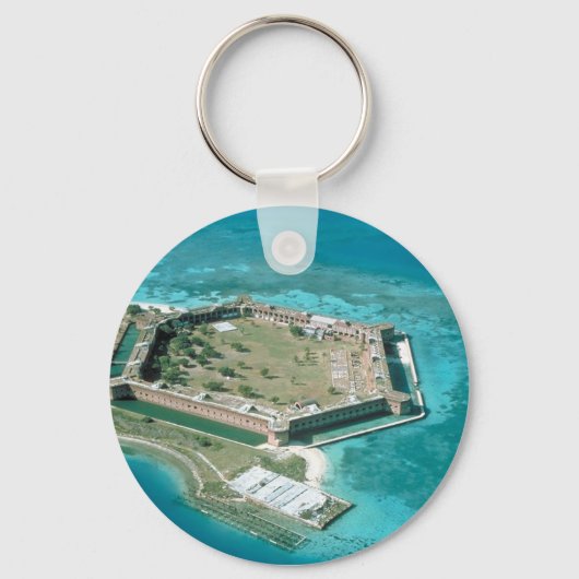 Fort Jefferson Nationalpark Schlüsselanhänger (Vorderseite)