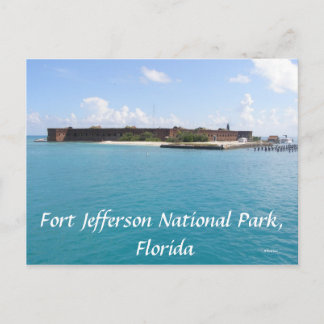 Fort Jefferson Postkarte