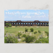 Fort Jefferson Postkarte (Vorderseite)