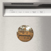 Fort Kent Blockhouse Magnet (In Situ (Geschirrspüler))